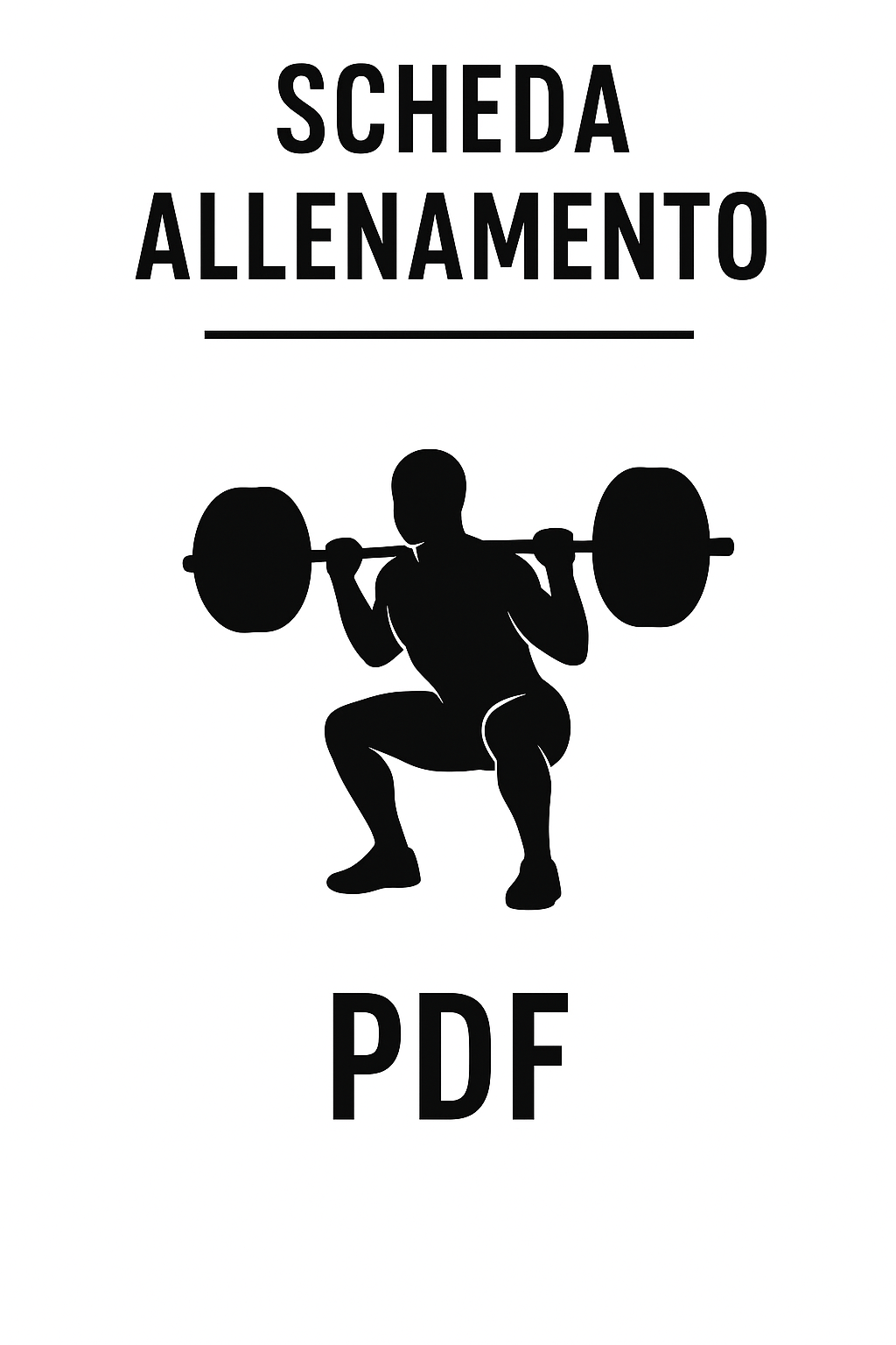 SCHEDA ALLENAMENTO COMPLETA