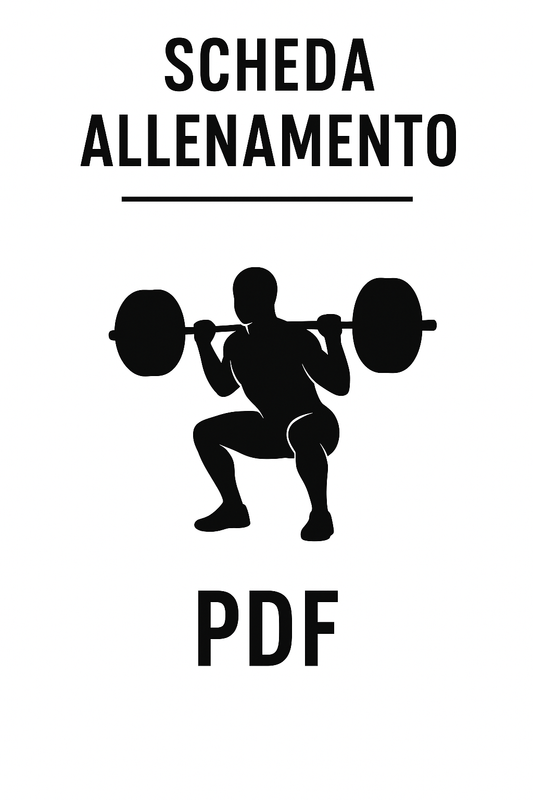 SCHEDA ALLENAMENTO COMPLETA